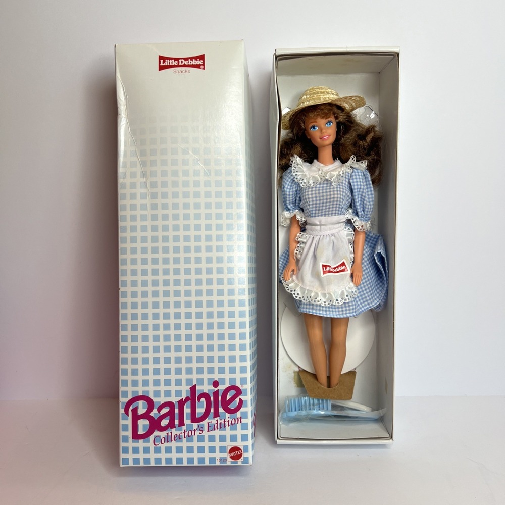 1992 Mattel Little Debbie Barbie Collector's Edition #10123 NRFB Vintage
